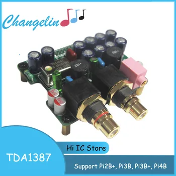 I2S HiFi DAC Digital Audio Sound Card TDA1387 Expansion Board Decode Board für Raspberry Pi 2B+ Pi3B Pi3B+ Pi4B