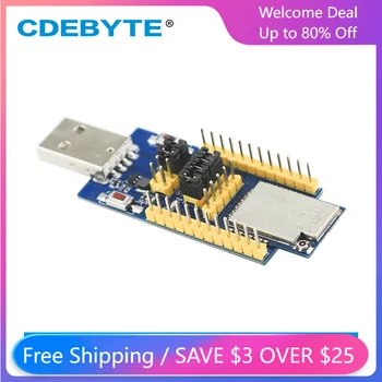 USB Test Board Kit CC2530 27dBm 2,4 GHz ZigBee Modul E18-TBH-27 CH340G USB-Schnittstelle mit UART Serial Port Test Board