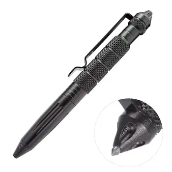 Hohe Qualität Persönliche Verteidigung Werkzeug Tactical Pen Selbstverteidigung Stift Mehrzweck Luftfahrt Aluminium Anti-skid Tragbare Outdoor EDC
