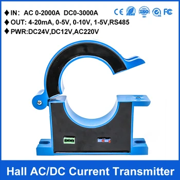 Open Type 100A 200A 300A 400A AC/DC Strom Transformator CT-Aktuellen Sender