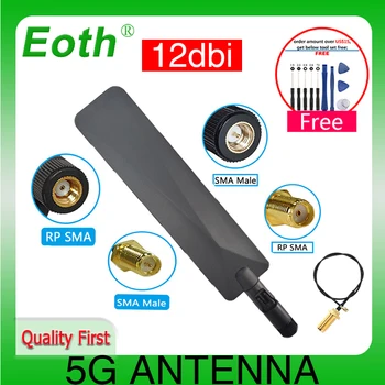 eoth 1 2 Stück 5g-Antenne 12dbi sma männlichen wlan-WLAN 5-GHz-antene pbx-iot Modul router tp-link signal-Empfänger antena high gain