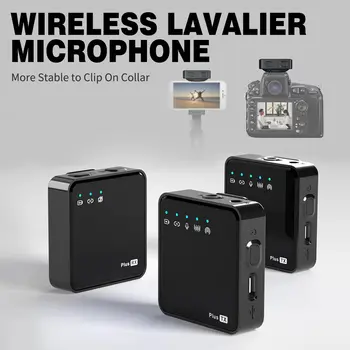 Wireless-Lavalier-Mikrofon Mini Bluetooth Für Youtube-Aufnahme Professionnel Für Android-Handy-Kamera Sans Fil Mikrofone