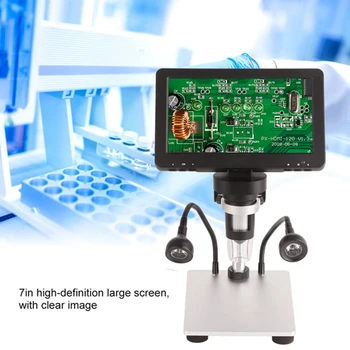 DM9 12MP 5M 10M 8M 7in 8LED Lupe Elektronische Auto-1200x Industrielle Mikroskop 1080P HD LCD Digitalen Bildschirm Unterstützung 2G+IR