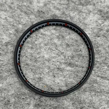 Uhr Zubehör 31.5 mm Ring Kapitel SKX Kunststoff Inneren Kreis Schatten Modifizierte Skala Ring Fügt Uhr Reparatur Teil