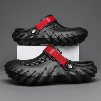 2023 Sommer Strand Sandalen für Männer Mode im Freien Turnschuhe Atmungsaktiv Casual Garden Hausschuhe Schuhe Flip-Flops