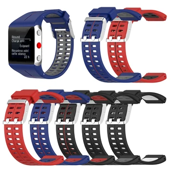 Uhr Band Ersatz Silikon-Outdoor-Shopping-Tragen Zubehör für Polar V800 GPS Smart Armband Handgelenk Gurt