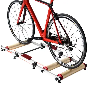 Fahrrad Roller Trainer MTB Road Radfahren Plattform trainer Einstellbare Reiten-Plattform Aluminium Legierung Stumm Indoor Übung zu Hause Gym