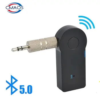 2 in 1 Wireless Bluetooth 5.0 Receiver Transmitter Adapter 3,5 mm Jack Für Auto Musik Audio Aux A2dp Kopfhörer Empfänger Freisprecheinrichtung