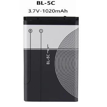 BL-5C BL5C BL-5C 3,7 V Lithium-Polymer Telefon Batterie Für Nokia 1100 1110 1200 1208 1280 2600 2700 3100 3110 5130 6230 1600 Teil