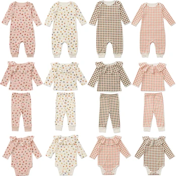 Baby Mädchen Kleidung 2022 Neue Herbst Marke Design Baby Strampler Baumwolle Overalls Neugeborenen Jungen Niedlich Homewear Kleinkind Kinder Outfit