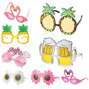 Strand Brille Lustig Flamingo Party Brille Hawaii-Party Sonnenbrille Lustige Brille Strand Sonnenbrille Party Favor