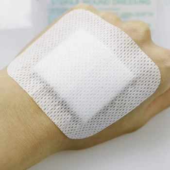 50Pcs Emergency Survival Kit Atmungsaktive Selbst-adhesive Wound Dressing Band Aid Bandage Erste-Hilfe-Wunde Hämostase Tools