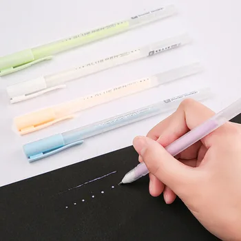 1pc Cute Kleber Stift Ins Einfachheit Solide Farbe koreanische-Stil Stift, Kleber Paste Non-sticky, Memo Pad Paper Cute Kleber Scrapbooking-Werkzeug