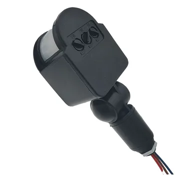 Infrarot PIR Motion Sensor Schalter Motion Sensor Licht Schalter mit LED-Licht Automatische Outdoor AC 220V Infrarot Detektor