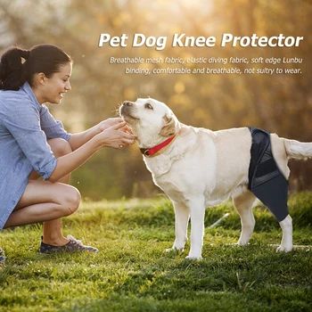 Verletzungen Recovery Festen Unterstützung Klammer Pet Protector Schmerzen Relief Füße Abdeckung Bein Joint Wrap Support-Pet Erholen Versorgung Hund Knie Pads