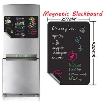 A3 Magnetische Tafel, Kinder Zimmer Decor Magnet-Tafel-Home-Küche-Kühlschrank-Pinnwand
