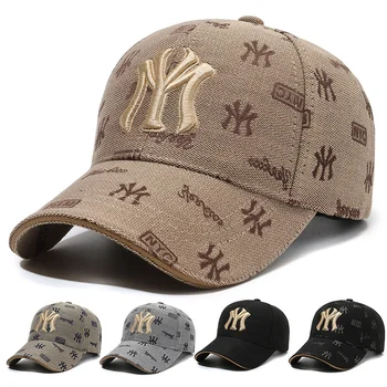 Neue Muster Mode Hohe Qualität Buchstaben Stickerei Luxus Baseball-Kappe Männer Frauen Im Freien Sport Casual Hip Hop Trucker Hats