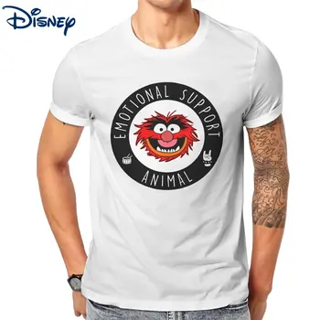 Muppets Tier zur Emotionalen Unterstützung Tier Schlagzeuger Men ' s Disney T Shirts Tee Shirt Short Sleeve Round Neck T-Shirt Baumwolle Kleidung