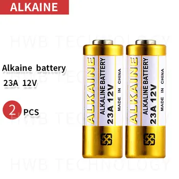 2pcs/Los Kleine Batterie 23A 12V 21/23 A23 E23A MN21 MS21 V23GA L1028 Alkaline Trocken Batterie