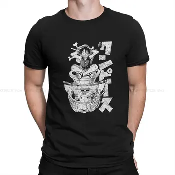 Straw Hats-T-SHIRT Für Männer, One Piece Anime Kleidung Neuheit T-Shirt Komfortable