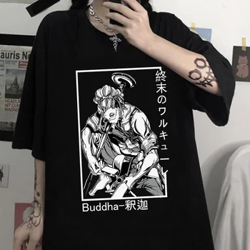 Japanische Anime-Eintrag von Ragnarok T-Shirt Sommer Kurzarm T-Shirt Geschenk Hip Hop Unisex