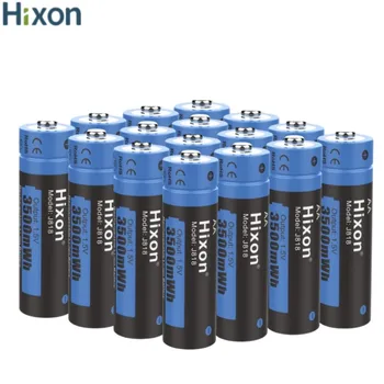 Hixon 1.5 V Hohe Kapazität von 3500mWh AA Li-ion Akku Mit Schnell-Ladegerät,Unterstützung Großhandel, Taschenlampe, Ventilator