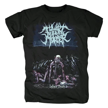 Deine Kunst Ist Mord, Schwere Psychische T-shirt Männer Baumwolle T-SHIRT Grafik-T-shirt Australien Deathcore Harajuku Streetwear T-Shirt