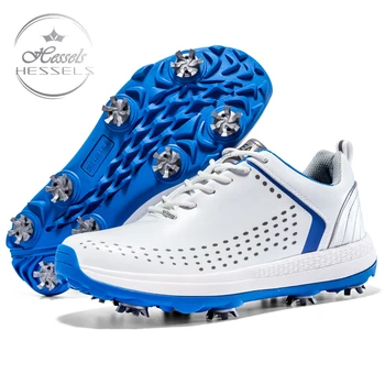 Neue Professional Golf Schuhe Männer Wasserdichte Luxus-Golf Turnschuhe Hohe Qualität Nicht-Slip Walking Golf Footwears Spikes Sport Schuhe