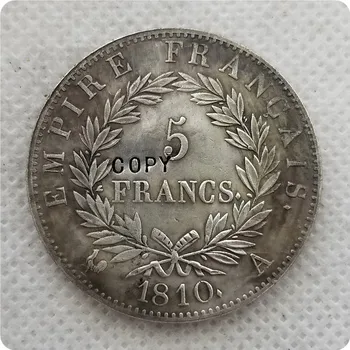 1810 FRANKREICH 5 FRANCS Kopie Münze Gedenkmünzen-Replik Münzen Medaille Münzen Sammlerstücke