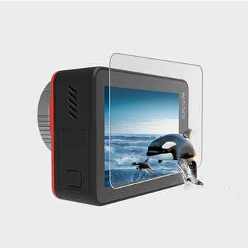 LCD Diaplay Bildschirm Schutzhülle Film Glas Protector Abdeckung Für SJCAM SJ10 Pro SJ10X 4K Action Sport Kamera SJ10PRO Schutz Fall