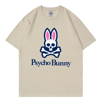Sommer Lustige Streetwear Skull Bunny Männer Hip Hop T-shirts Baumwolle Atmungsaktiv Tee Top Mode T-shirt Casual Pullover T-SHIRT Männliche