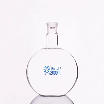 FAPE Single standard mouth flat-bottomed flask 50ml-250ml-2000ml-10000ml und joint 29/32,Einzel Hals flache Flasche,Boiling flask