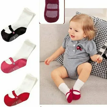 Baby Socken für Mädchen Neugeborene Socken für Prinzessin Baby Sommer Boden Kleinkind Socken Schuh Nicht-Rutsch-Socken für Kleinkind