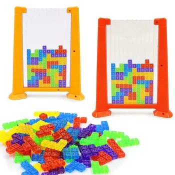 3D Drei-dimensional Jigsaw Puzzle Spielzeug Kreative Desktop-Spiel Building Blocks Tangram Mathematik-Interaktive Kinder Pädagogisches Spielzeug
