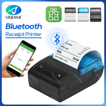 Mini Bluetooth Thermische Rechnung Drucker Protable Wireless 58mm Empfang Drucker Loyverse POS App Kostenlos SII auf Android-Die günstigsten