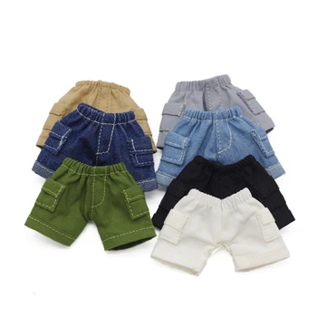 1pcs ob11 Süßen Shorts Jeans Für Obitsu 11 Puppe 1/12 BJD GSC Doll Overalls Hosen Kleidung Zubehör