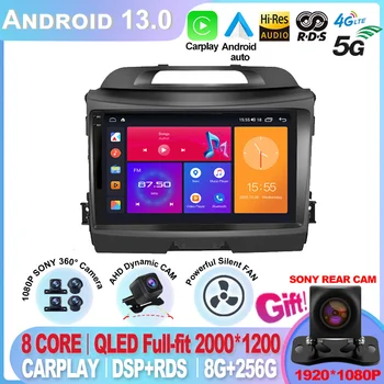Für KIA Sportage 3 2010 2011 2012 2013 2014 2016 2015 Android 13 Auto Radio Carplay Auto Multimedia GPS Autoradio Video-Player