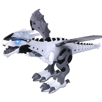Spray Dinosaurier Roboter Cartoon Swing Walking Tier Modell Elektronische Dinosaurio Licht-Klang-Juguete Pterosaurs Spielzeug Dekoration