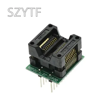 Top Qualität Chip Programmierer SOP20 von 1,27 Breite Körper SOP8 adapter Buchse zu DIP20