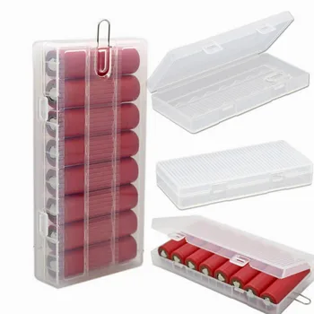 1PC 8x18650 Batterie Fall Lagerung Box 18650 Batterie Halter Batterie-Organizer Harte Fall Abdeckung Batterie Container
