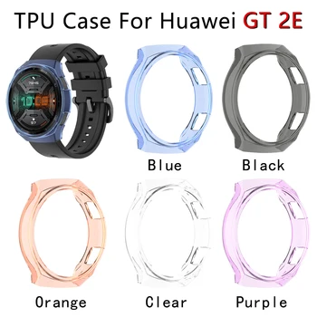 TPU Case Schutzhülle für Huawei Watch GT 2E GT2E GT2-E Schutz Abdeckung Shell Smart Uhr Armband Bunte Protector Cover