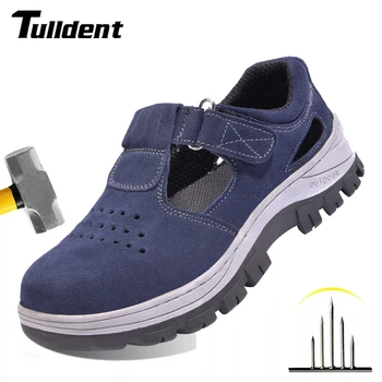 Sicherheit Schuhe Sicherheit Turnschuhe Mode Atmungsaktiv Stahl Kappe Anti-smashing Anti-piercing Non-slip Wandern Schuhe Sicherheit
