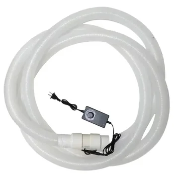 Einstellbare Geschwindigkeit Auspuff Fan 2/2.5/3.2/4/5/7.5 cm Abluftventilator Badezimmer Pipe Moxibustion Rauch-Auspuff mit 5m Schlauch