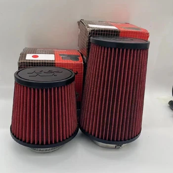 High Filter K＆N 14084-2 76mm 60mm, 70mm air filter Ansaug-Luft-Filter, 3-Zoll-Flow-Racing Performance Cone Tapered Air filter