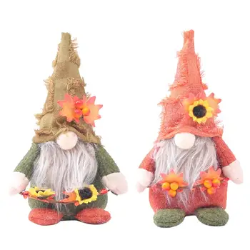 Herbst-Gnome Herbst Gnome-Kürbis Suower Zwerg Thanksgiving Tag Geschenk, Weihnachten Dekor-Herbst Ornamente Hause Dekoration Puppe
