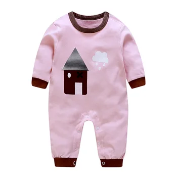 ZWY2055 Mode Baby Jungen Mädchen Strampler Kleinkind Langarm Baumwolle Neugeborenen Overall Outfits Kleidung