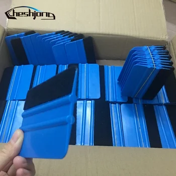 Kunststoff Filz Rand Rakel Vinyl Für Car Wrapping Werkzeuge Schaber Hilfreich Wrap Anwendung 50/100/200 Auswahl der ISO Stücke pro Los