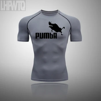 NEUE Marke 2021 Rash Guard Lauf-Shirt Männer T-shirt Kurzarm Kompression Shirt Gym T-shirt Fitness Sport Hemd Männer