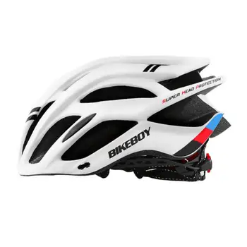 Ultralight Cycling Safety Helmet Outdoor Motorrad Fahrrad Rücklicht Helm Abnehmbare Visier Mountain Road Fahrrad Helm 2022