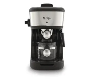 Mr. Coffee® 4-Shot Steam Espresso -, Cappuccino -, und Latte Maker in Schwarz